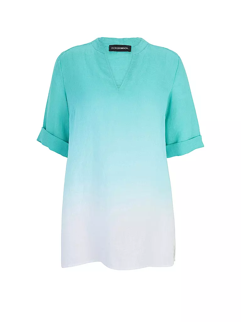 DORIS STREICH | Leinenbluse | Turchese