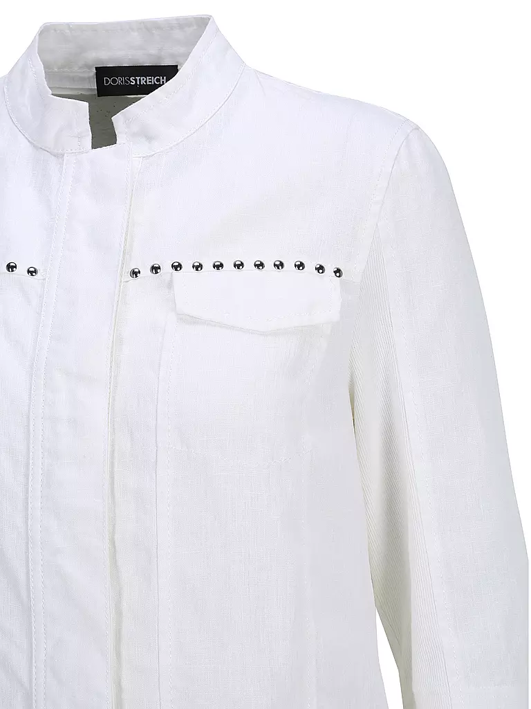 DORIS STREICH | Leinenjäckchen | Bianco