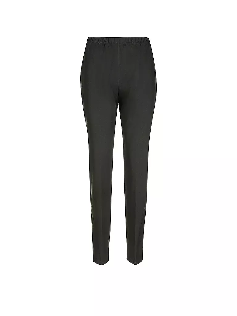 DORIS STREICH | Pantaloni Slim-Line | Nero