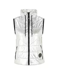 DORIS STREICH | Steppgilet | Argento