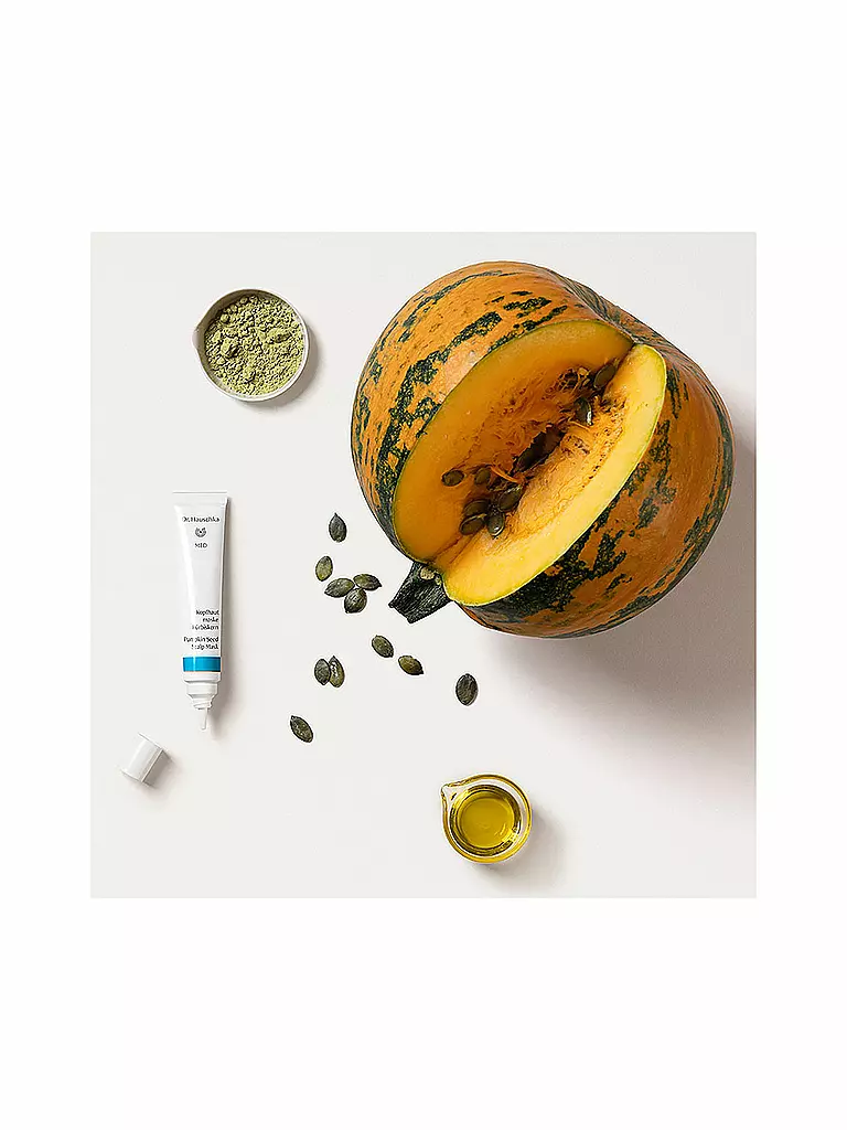 DR. HAUSCHKA | Cura dei capelli - Maschera per cuoio capelluto ai semi di zucca 25ml | 