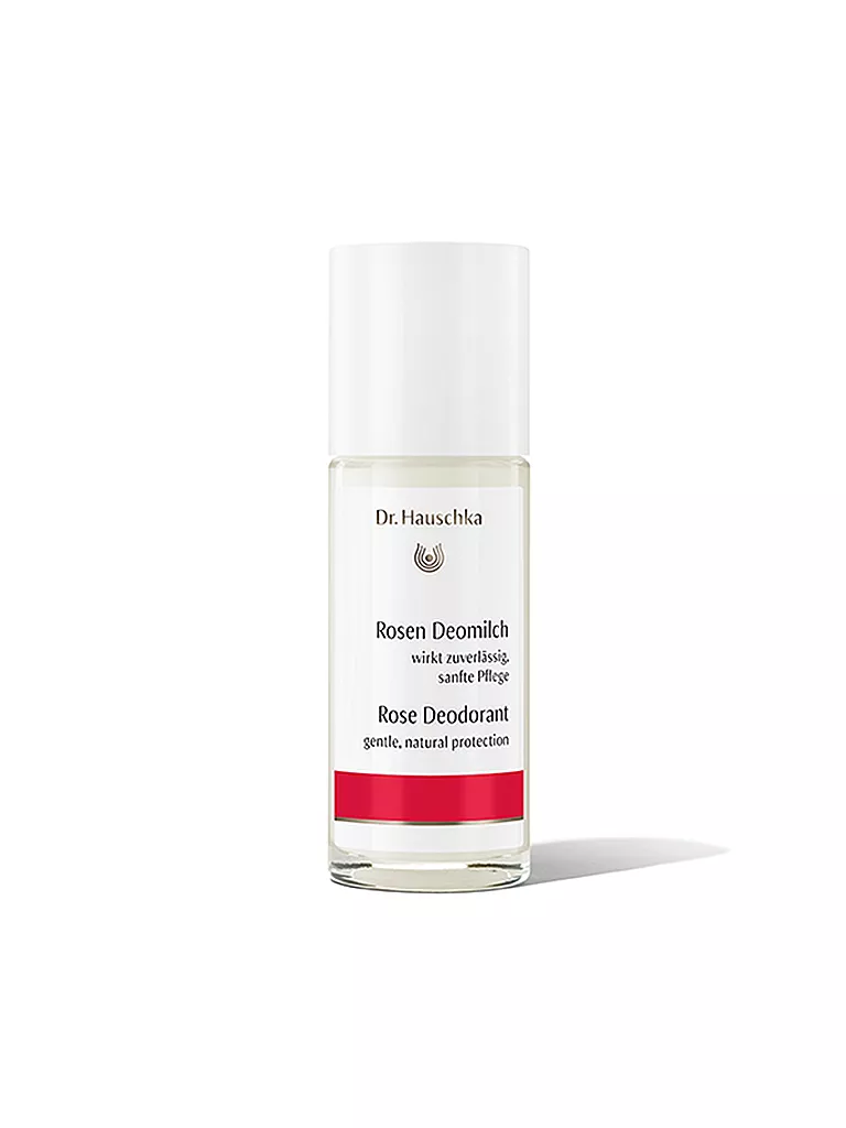 DR. HAUSCHKA | Latte deodorante alla rosa 50 ml | Senza colore