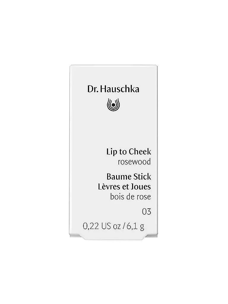 DR. HAUSCHKA | Lip to Cheek (03 Legno di Rosa) | Bacca