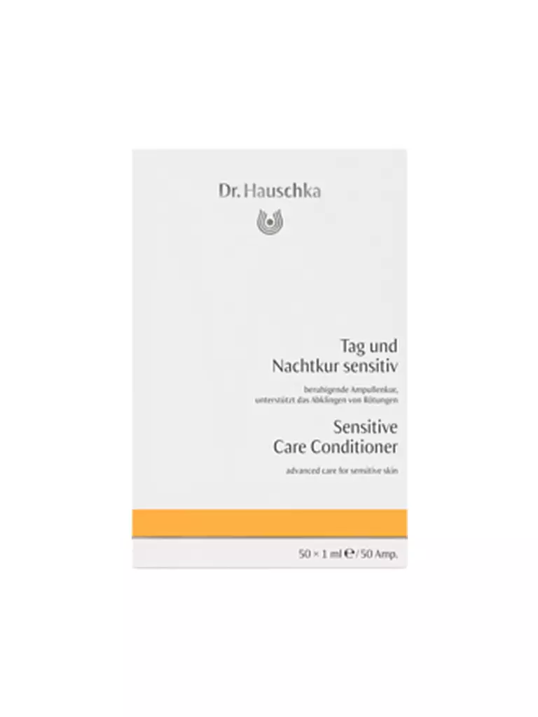 DR. HAUSCHKA | Trattamento giorno e notte Sensitiv 50x1ml | Senza colore