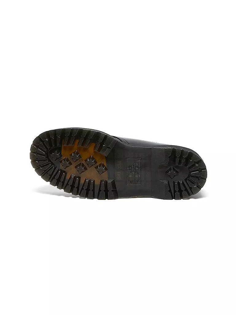 DR. MARTENS | Lack Plateau Schnürer 1461 Quad | Nero