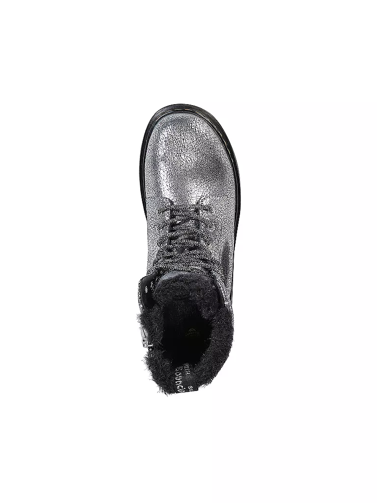 DR. MARTENS | Stivaletti stringati da bambino 1460 Y SERENA FOIL | 