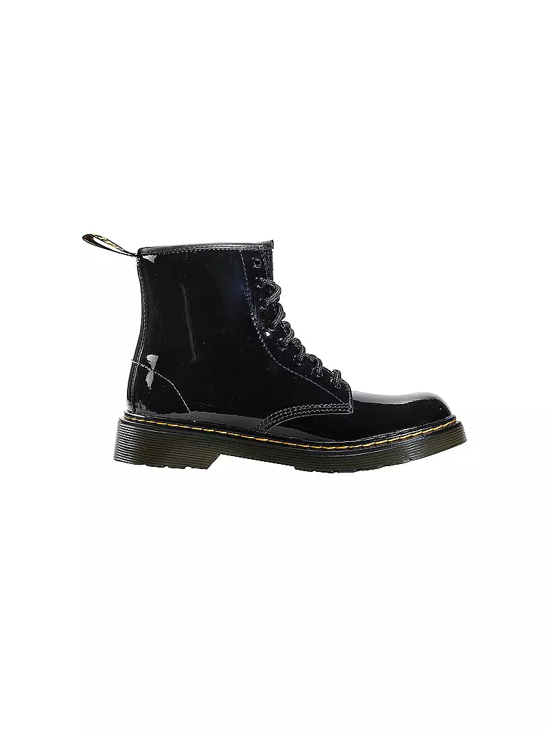 DR. MARTENS | Stivaletti stringati per bambini 1460 PATENT LAMPER | Nero