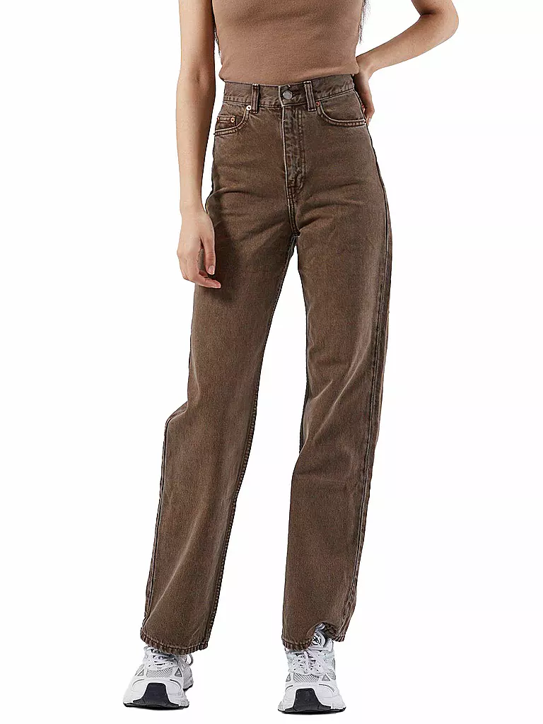 DR.DENIM | Jeans Wide Fit ECHO | Marrone