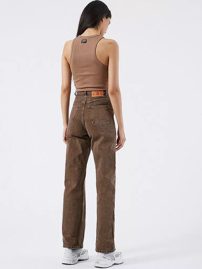 DR.DENIM | Jeans Wide Fit ECHO | Marrone