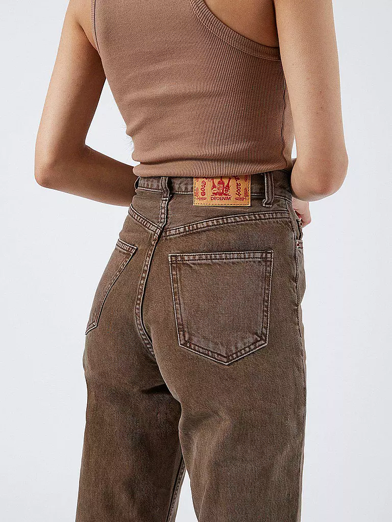 DR.DENIM | Jeans Wide Fit ECHO | Marrone