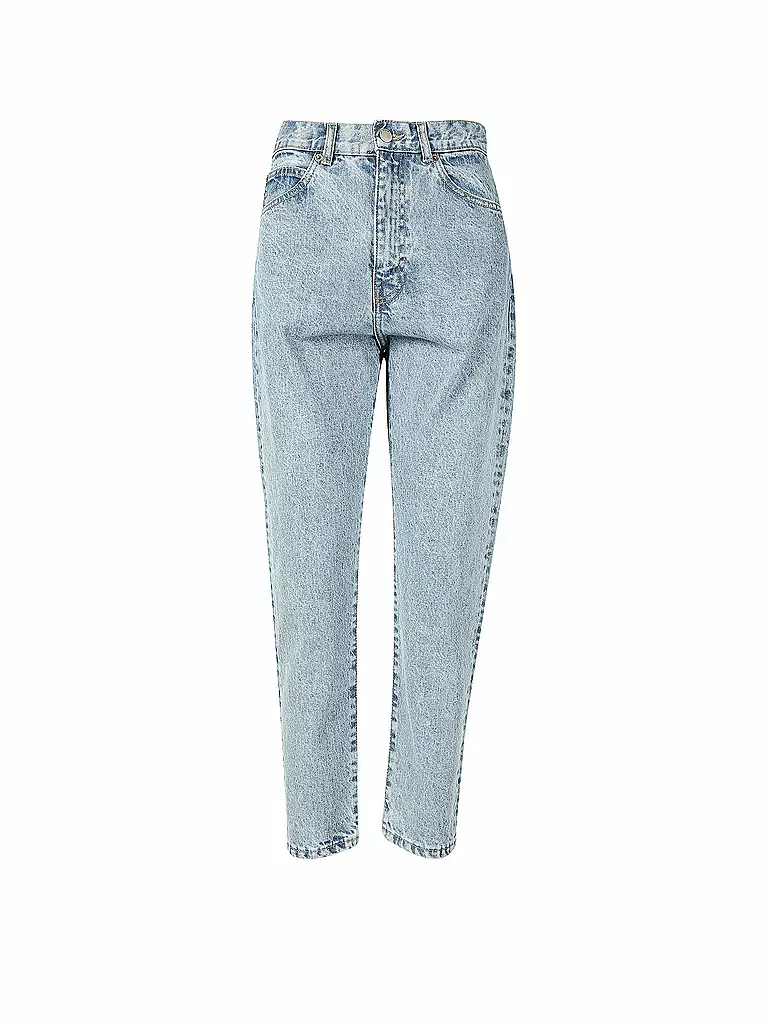 DR.DENIM | Mom Jeans Nora Highwaist 7/8 | Blu