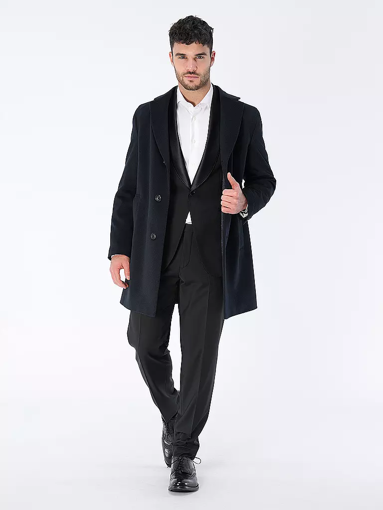 DRESSLER | Cappotto in cashmere RUBEN | Blu scuro