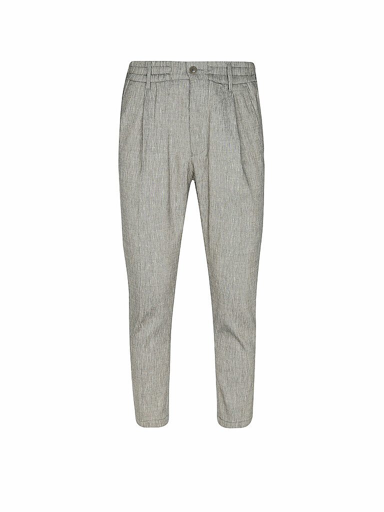 Chino in lino CHASY oliva 32/L32