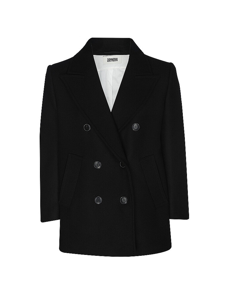Giacca di lana AMPTON nero 42