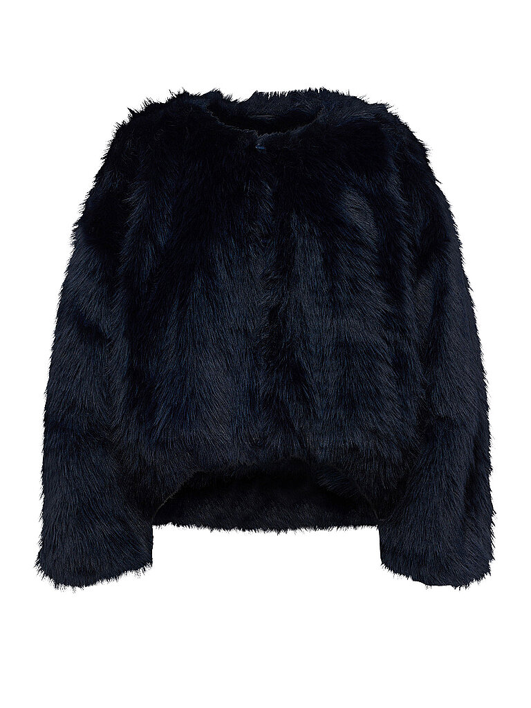Giacca effetto pelliccia KILCHURN blu 42