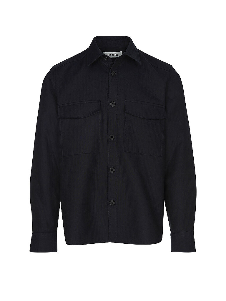 Drykorn Overshirt GUNRAY 1 blu XL