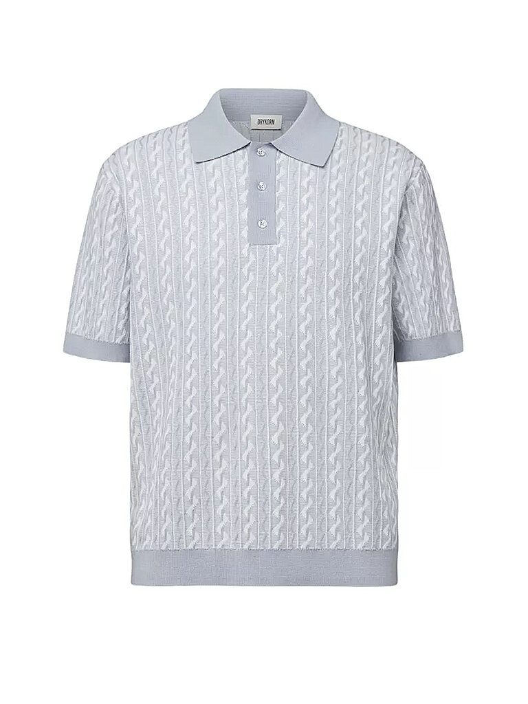 Drykorn Polo TAMIAN 1 azzurro M