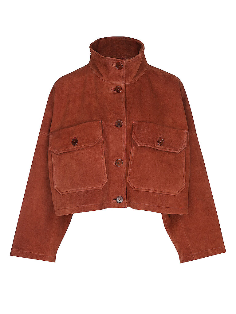 Giacca in pelle ARKLOW rame 34