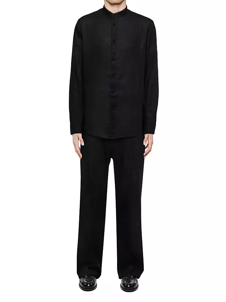 DRYKORN | Camicia di lino TALOC | Nero