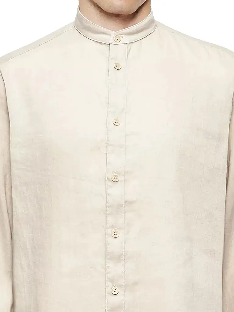 DRYKORN | Camicia di lino TALOC | Beige