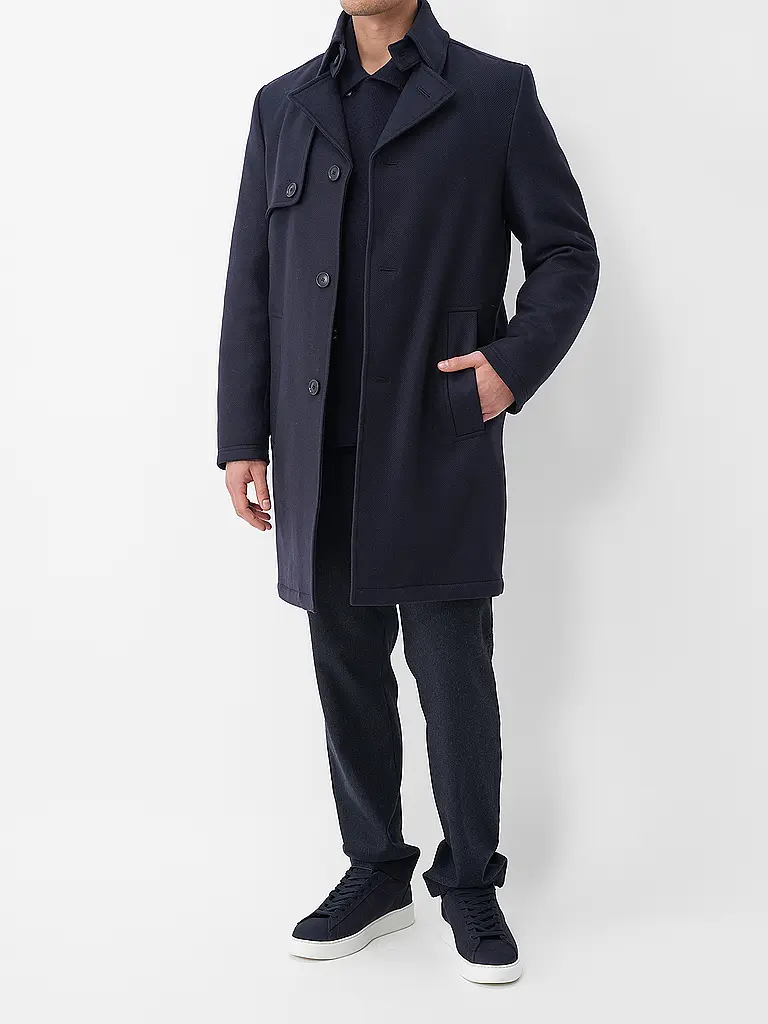 DRYKORN | Cappotto di lana SKOPJE_C | Blu scuro