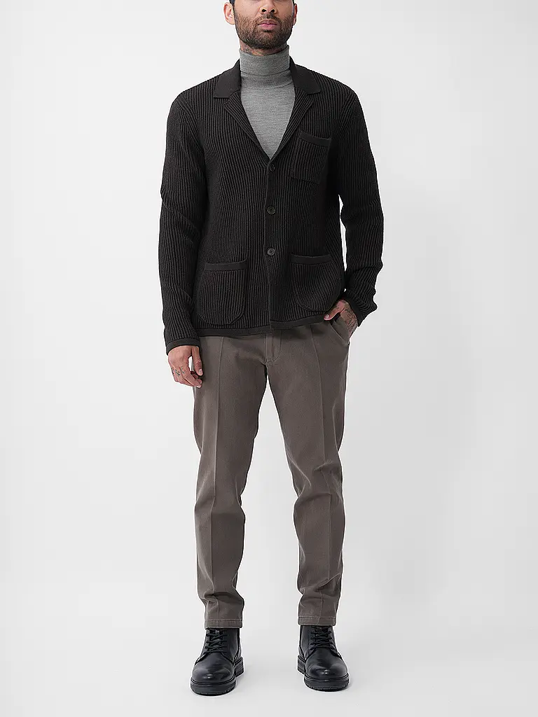 DRYKORN | Cardigan TIMMINO | Marrone
