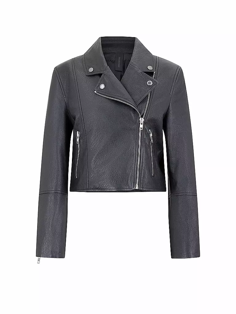 DRYKORN | Giacca in pelle BARWALL | Nero