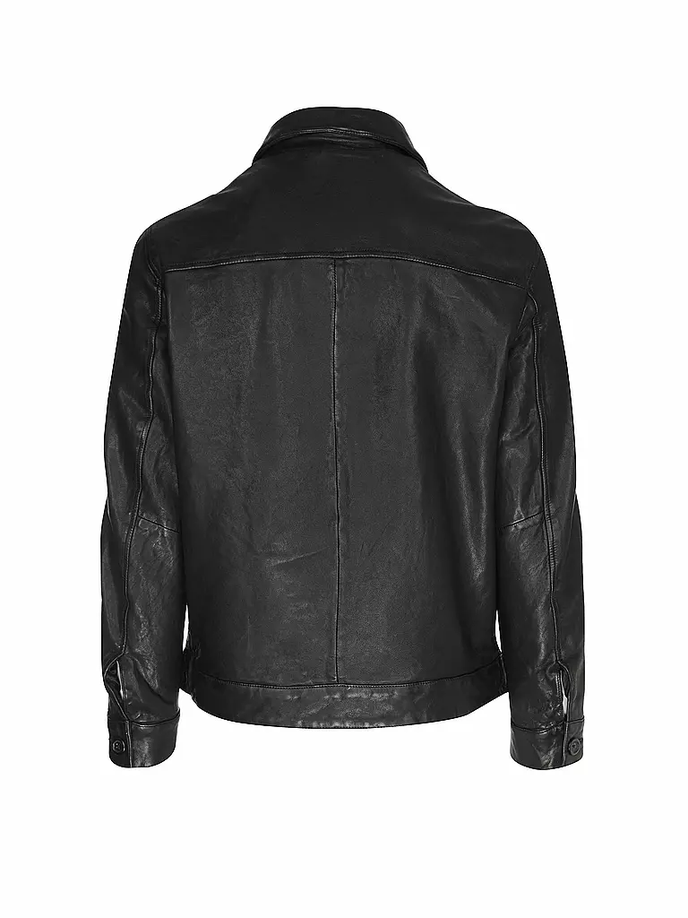 DRYKORN | Giacca in pelle RIKKA | Nero