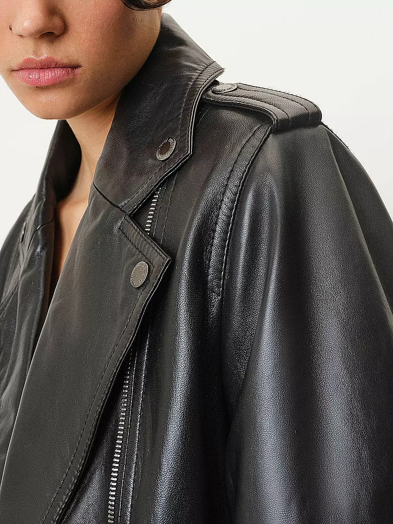 DRYKORN | Lederjacke VROCK 10 | Nero