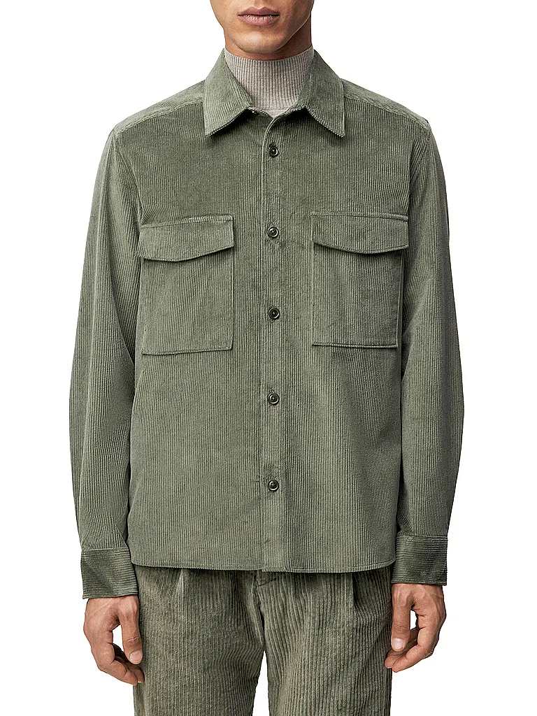 DRYKORN | Overshirt GUNRAY 1 | Oliva