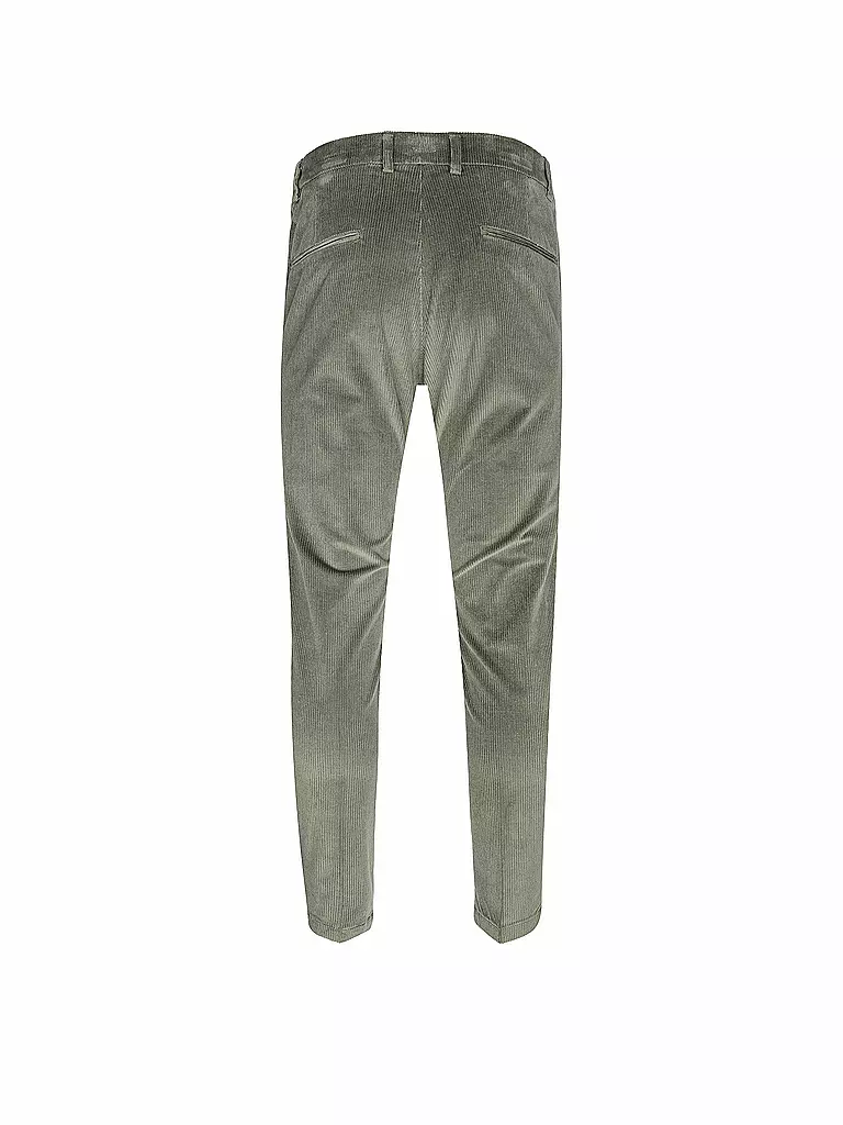 DRYKORN | Pantaloni in velluto a coste AJEND 10 | Verde scuro