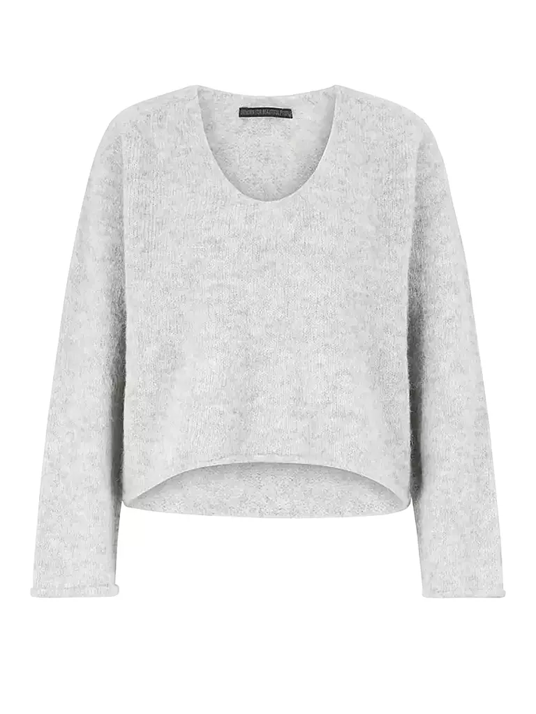 DRYKORN | Pullover Boxy Fit SOMAIJA | Grigio chiaro