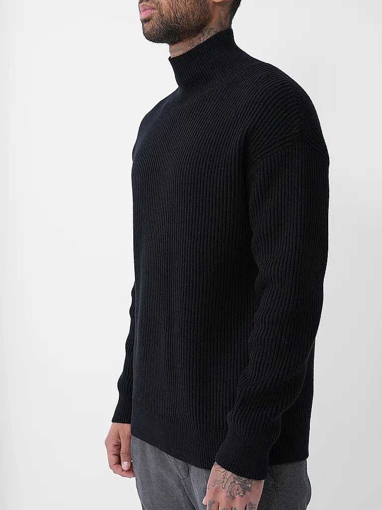 DRYKORN | Rollkragenpullover MASON 10 | Nero