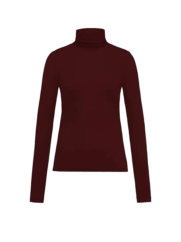 DRYKORN | Rollkragenpullover ZERAFNE | Rosso scuro