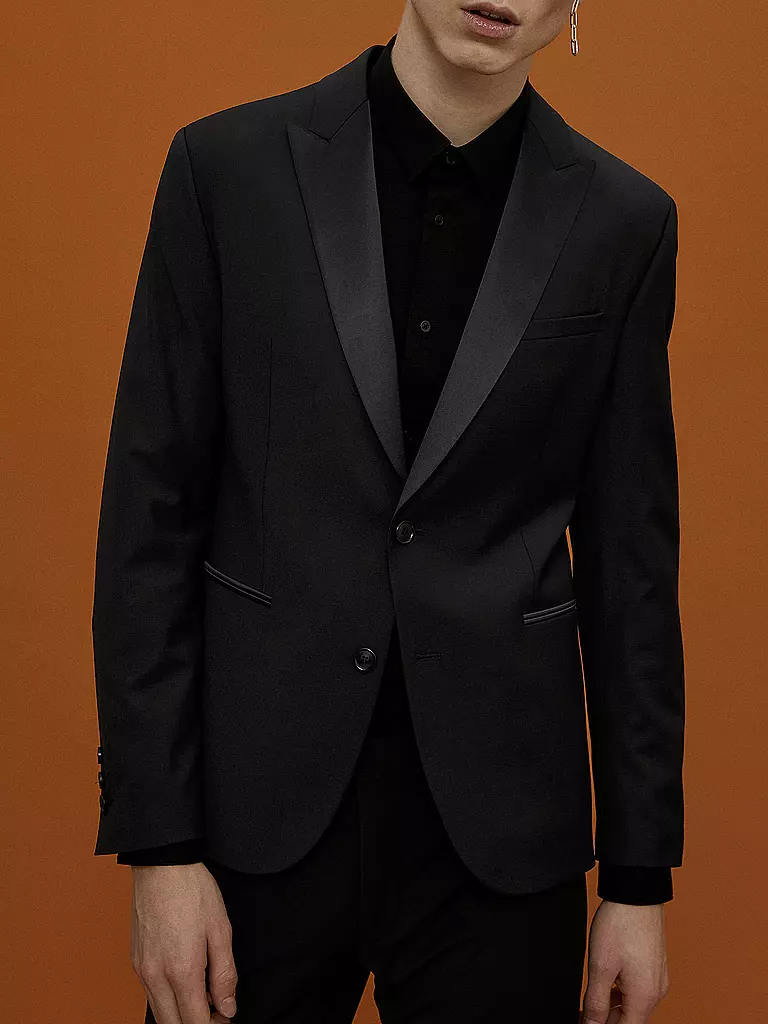 DRYKORN | Smoking Giacca Skinny Fit LORIENT | Nero