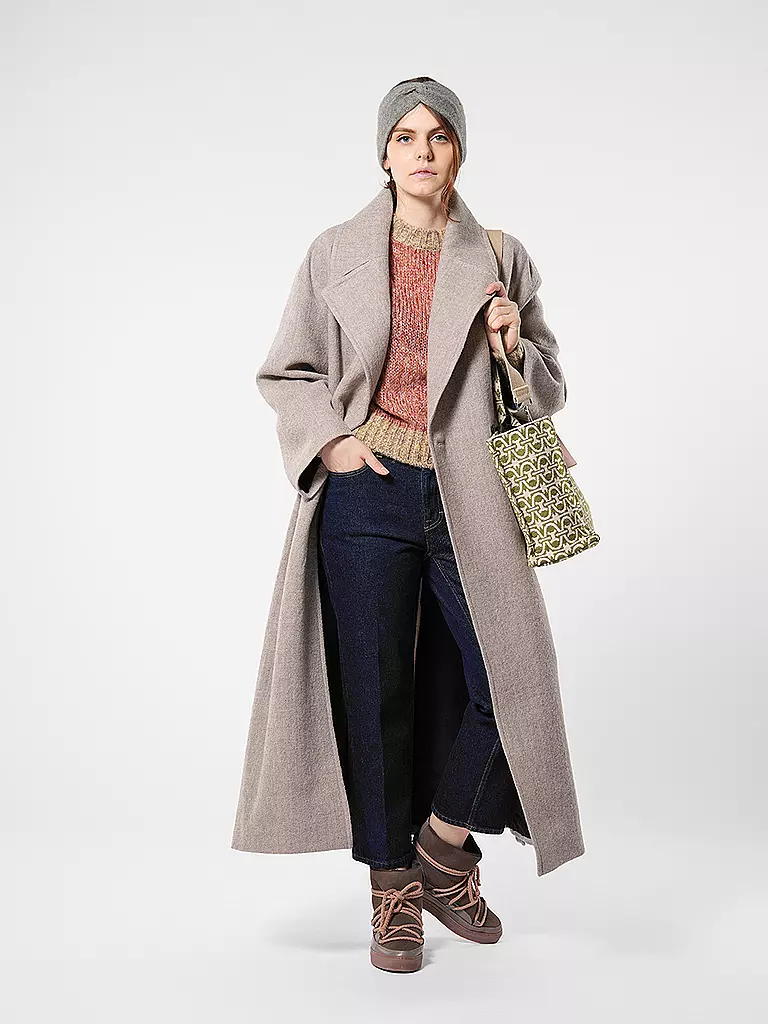 DRYKORN | Wollmantel BUDBY 10 | Marrone chiaro