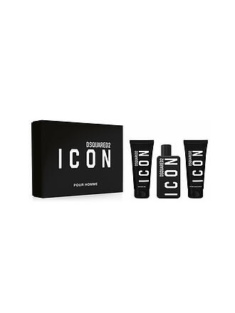 DSQUARED2 | Cofanetto Regalo - Icon Pour Homme Eau de Parfum, Gel Doccia, Balsamo Dopobarba 3x100ml