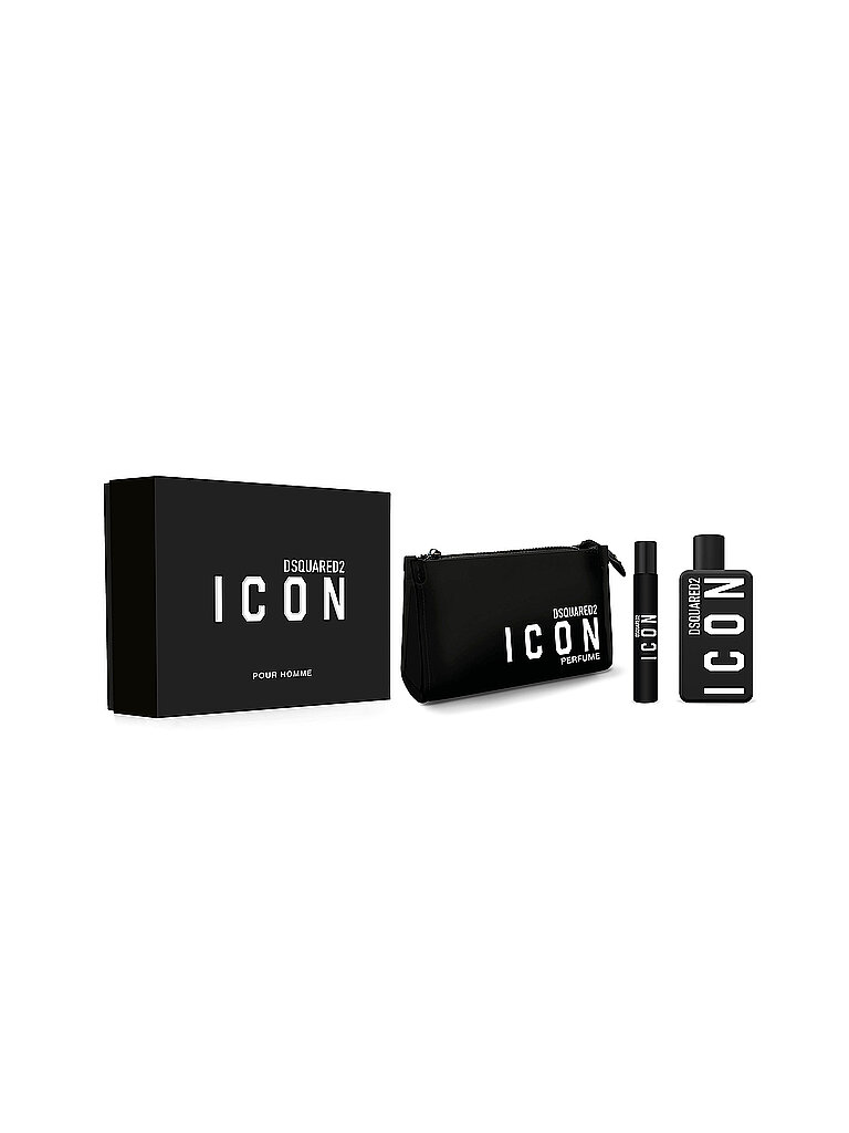 DSQUARED2 Cofanetto Regalo Icon pour Homme Eau de Parfum Set 100ml ...