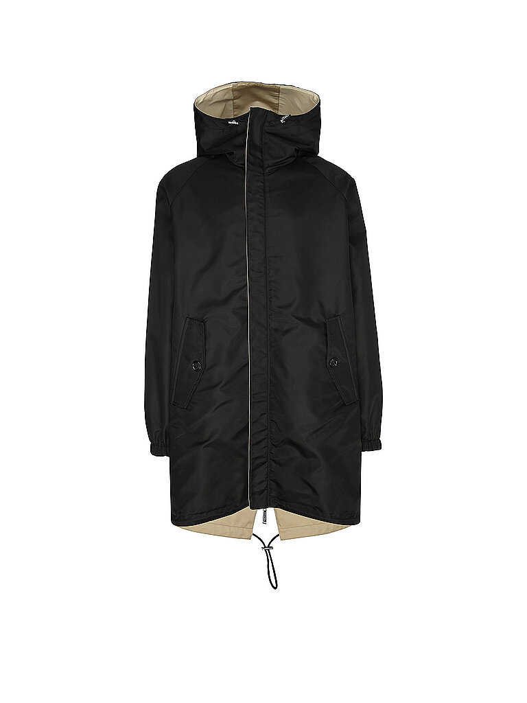 Parka reversibile nero 48