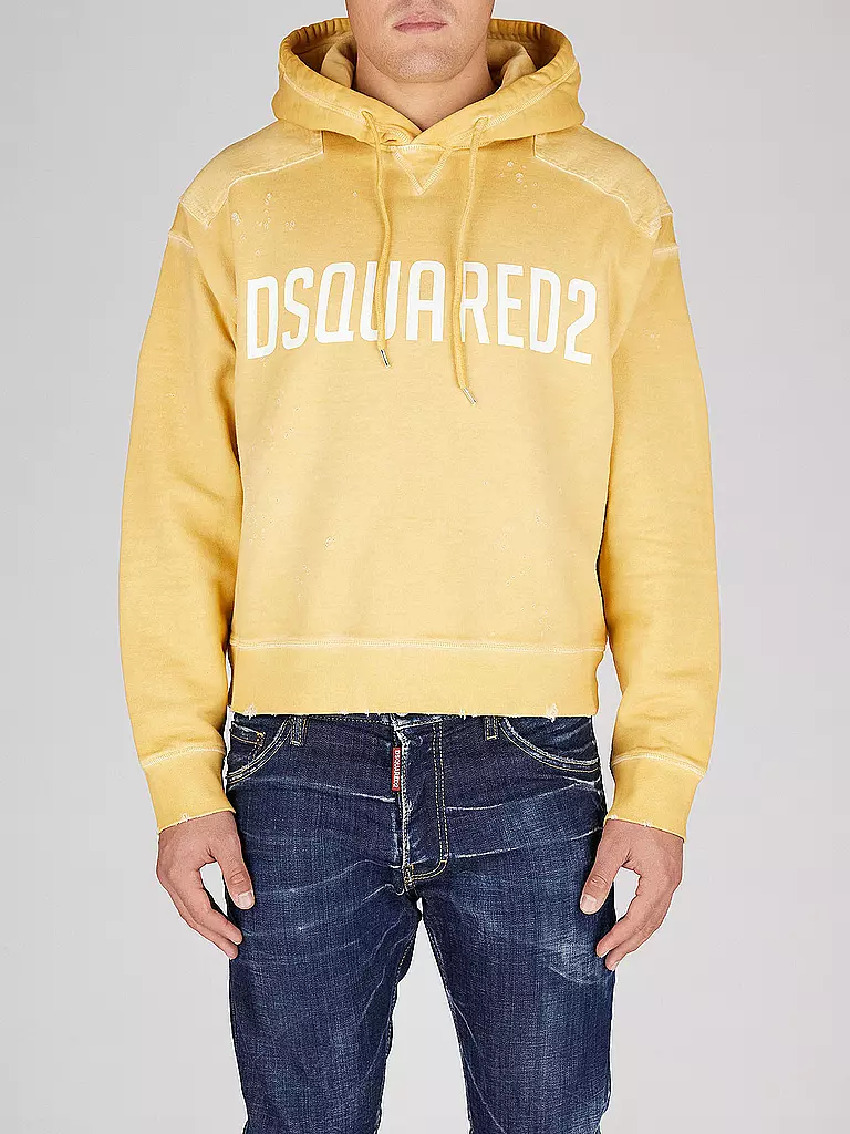 DSQUARED2 | Felpa con cappuccio - Hoodie CIPRO | Giallo