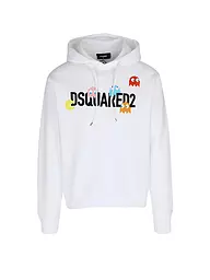 DSQUARED2 | Felpa con cappuccio - Hoodie PACMAN | Bianco