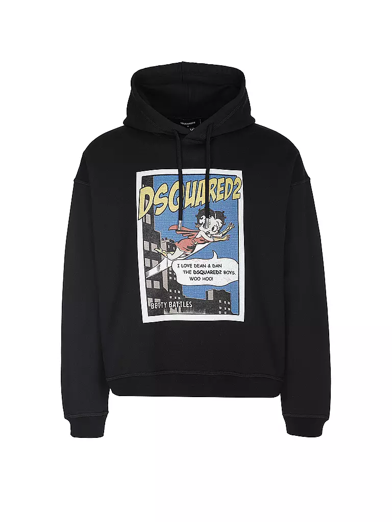 DSQUARED2 | Felpa con cappuccio - Hoodie | Nero