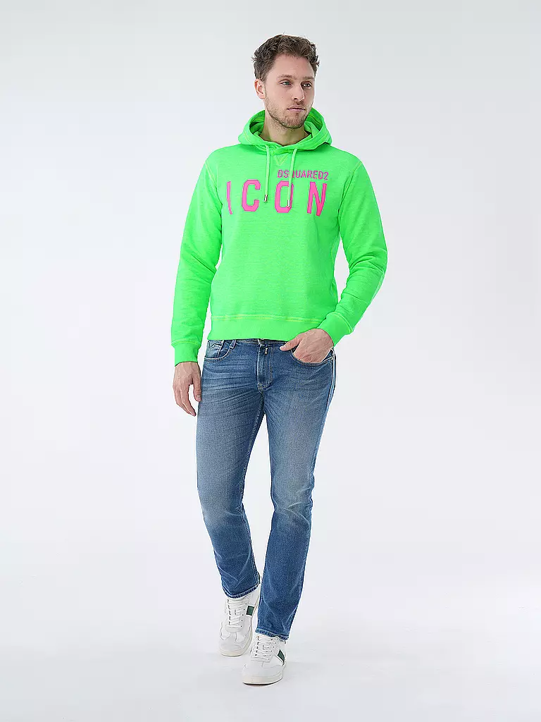 DSQUARED2 | Felpa con cappuccio - Hoodie | Verde chiaro