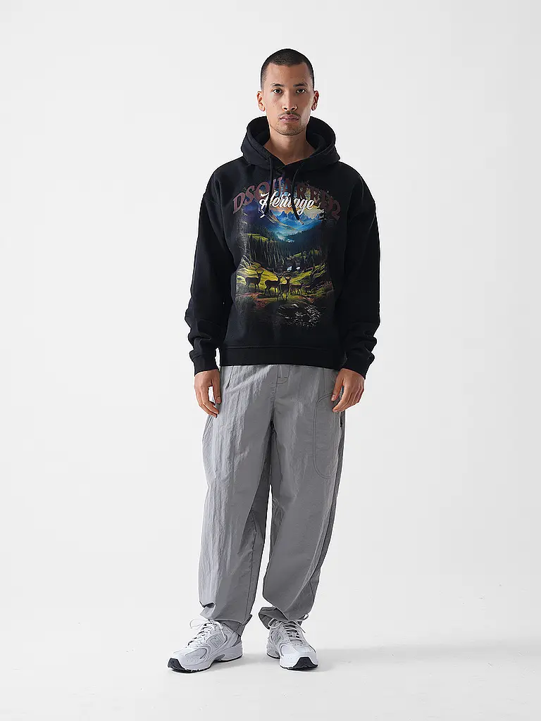 DSQUARED2 | Felpa con cappuccio - Hoodie | Nero