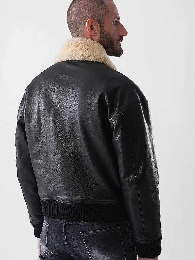DSQUARED2 | Giacca in pelle AVIATOR | 