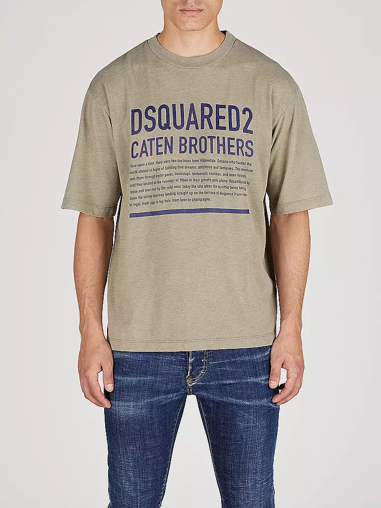 DSQUARED2 | T-Shirt Vestibilità Ampia | Grigio