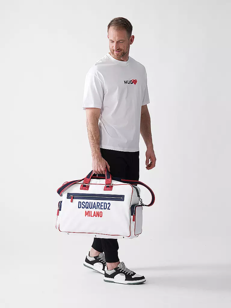 DSQUARED2 | Tasche - Weekender CORDURA SPALMATO | Bianco
