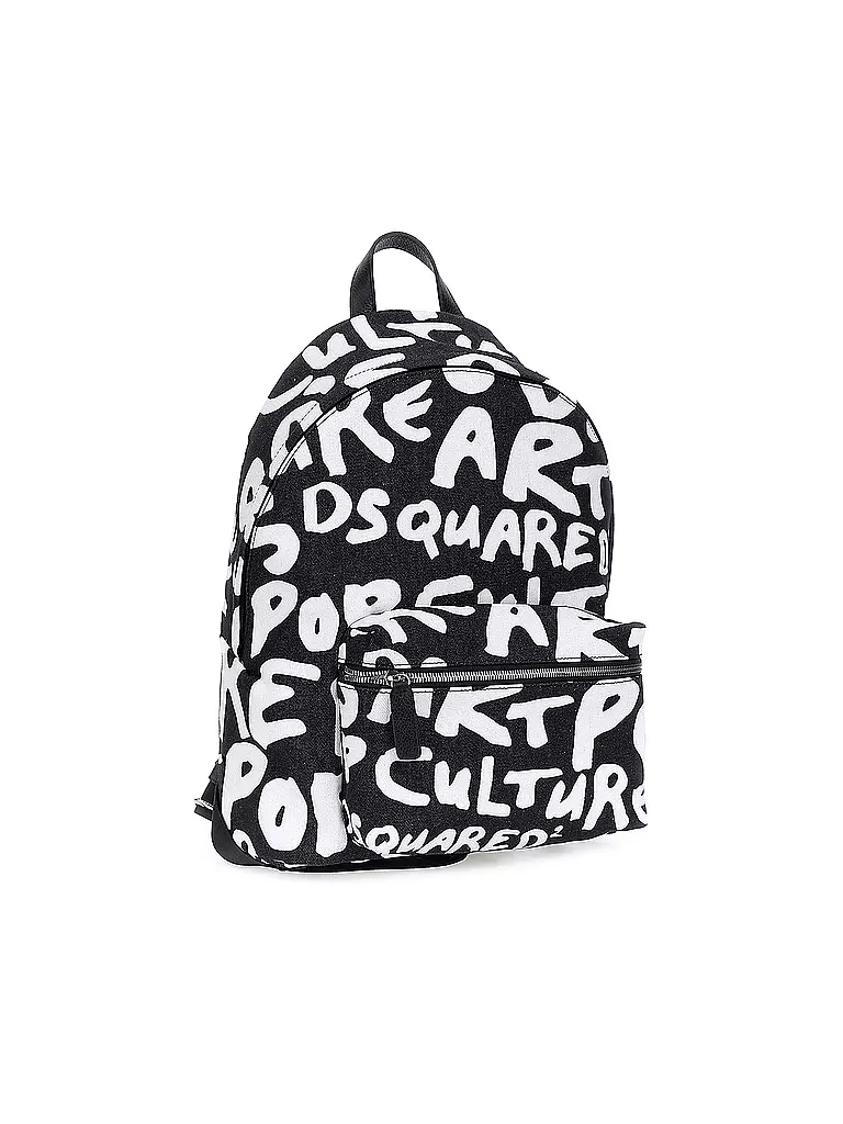 DSQUARED2 | Zaino D2 POP anni '80 | Nero