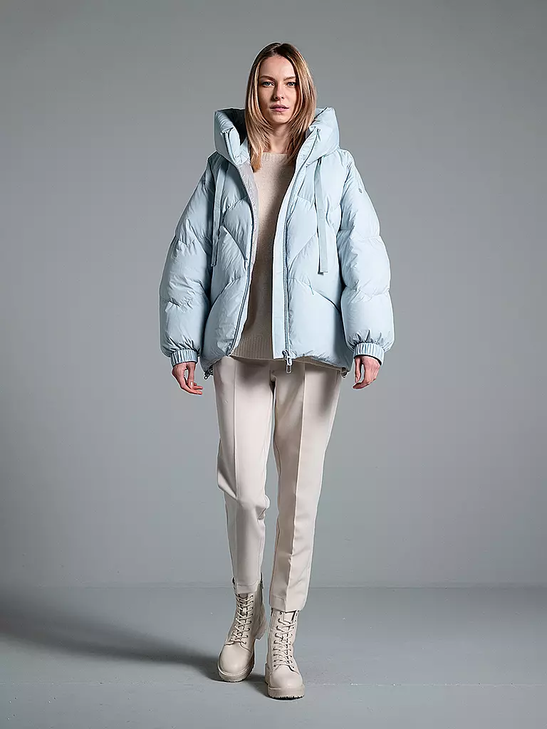 DUNO | Daunenjacke PEGGIE | Blu chiaro