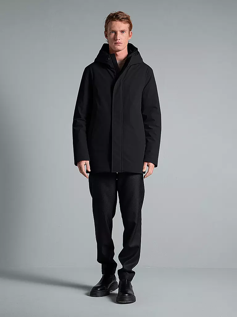 DUNO | Parka SULPHURCAPALBIO | Blu scuro